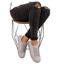 Gris AX03 Zapatillas grises de suela alta 2 Gris AX03 Zapatillas grises de suela alta 2