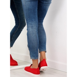 Zapatillas slip-on rojas LA08P Red rojo 2 Zapatillas slip-on rojas LA08P Red rojo 2
