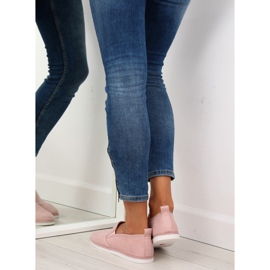 Zapatillas slip-on rosa LA08P Nude 2