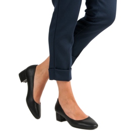 Lovery Zapatos negros clásicos 5