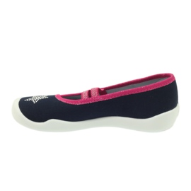 Zapatillas befado 116y246 estrellas gris rosado azul marino 2