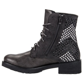 Botas de rock workery gris 1 Botas de rock workery gris 1