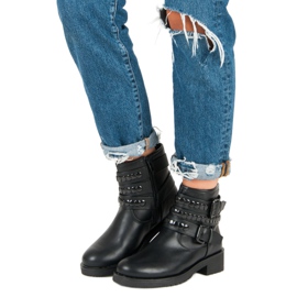 Botas de trabajador con estilo negro 4