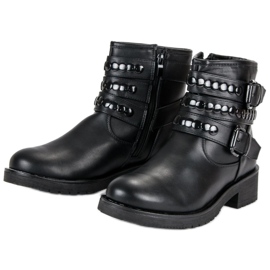 Botas de trabajador con estilo negro 3