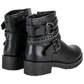 Botas de trabajador con estilo negro 2