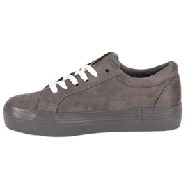 Sport Zapatillas de ante grises 6