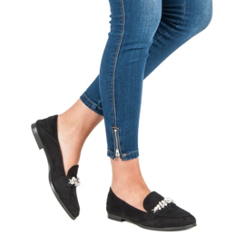 Bestelle Mocasines negros elegantes 3