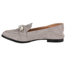Bestelle Mocasines grises elegantes 6