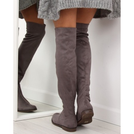 Botas mosquetero clásicas grises 887-PG Grey 3