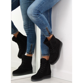 Botas negras con cordones 6207 Black negro 2