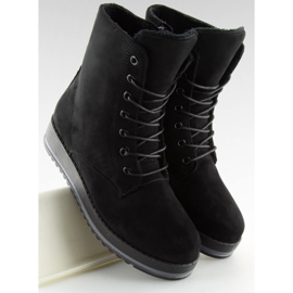 Botas negras con cordones 6207 Black negro 3