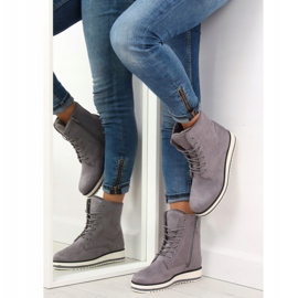 Botas con cordones grises 6207 Grey 2