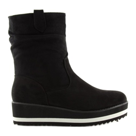 Botas negras para mujer JS7026 Black negro 1 Botas negras para mujer JS7026 Black negro 1