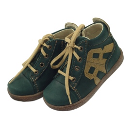 RenBut Zapatos para niños de cuero 1501 verde 4