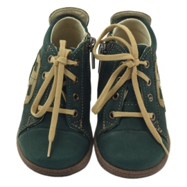 RenBut Zapatos para niños de cuero 1501 verde 3