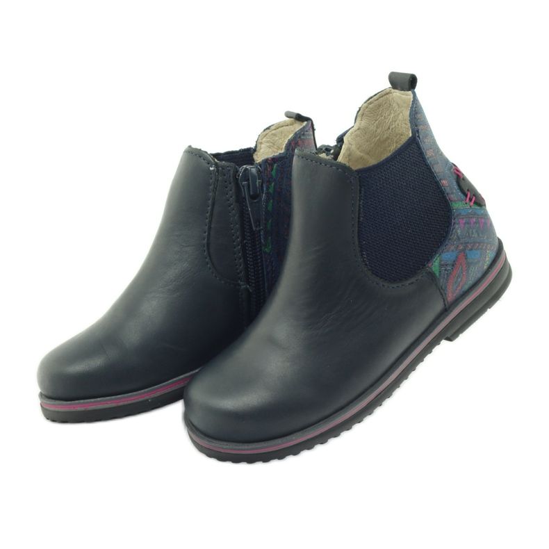 Bota niña Ren But 1479 azul marino multicolor 4 Bota niña Ren But 1479 azul marino multicolor 4