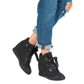 Zapatillas vinceza negras negro 5