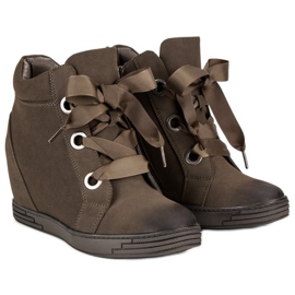 Zapatillas VINCEZA verde oscuro 4
