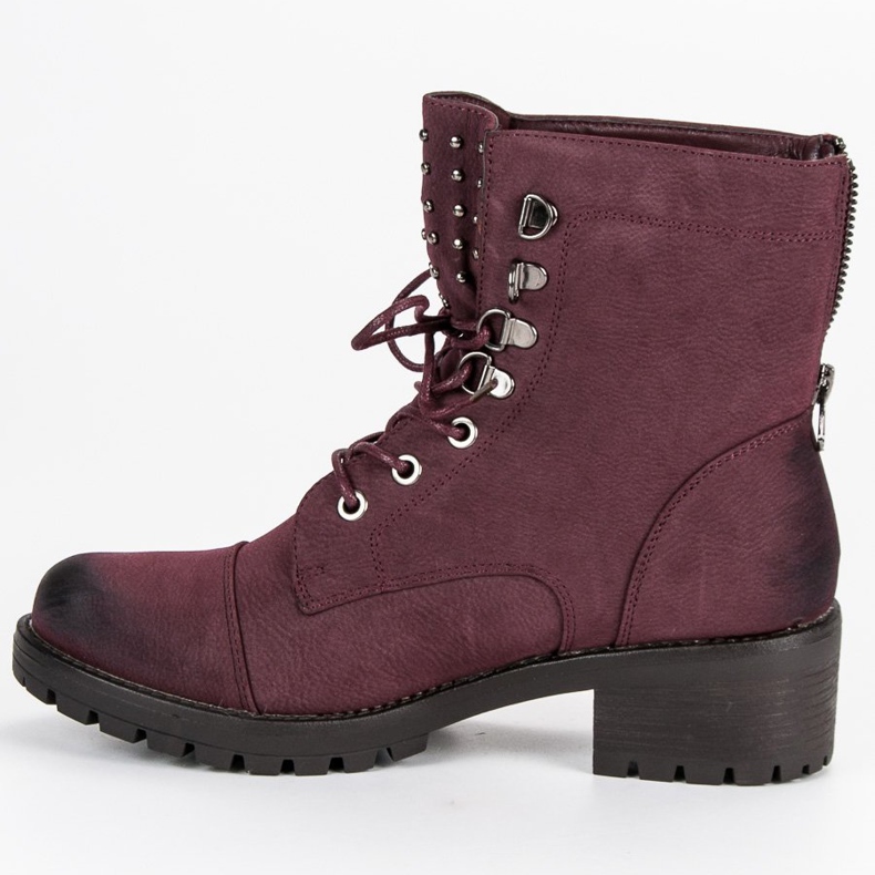 Trabajadores de VINCEZA granate con estilo rojo 2