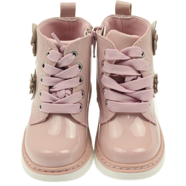 American Club Botines americanos botines calzado infantil 1424 rosado 3