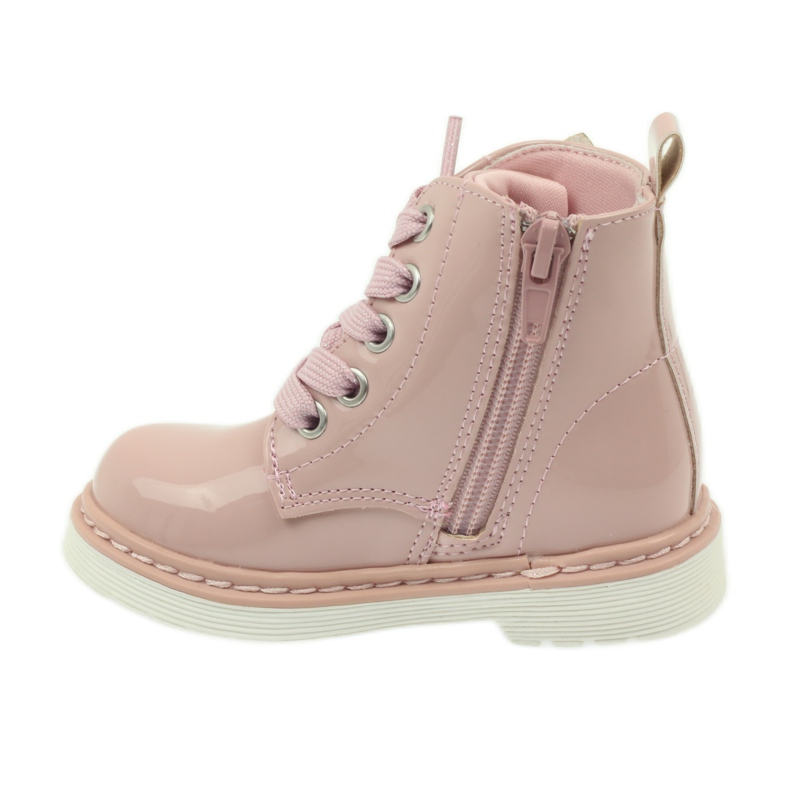 American Club Botines americanos botines calzado infantil 1424 rosado 2
