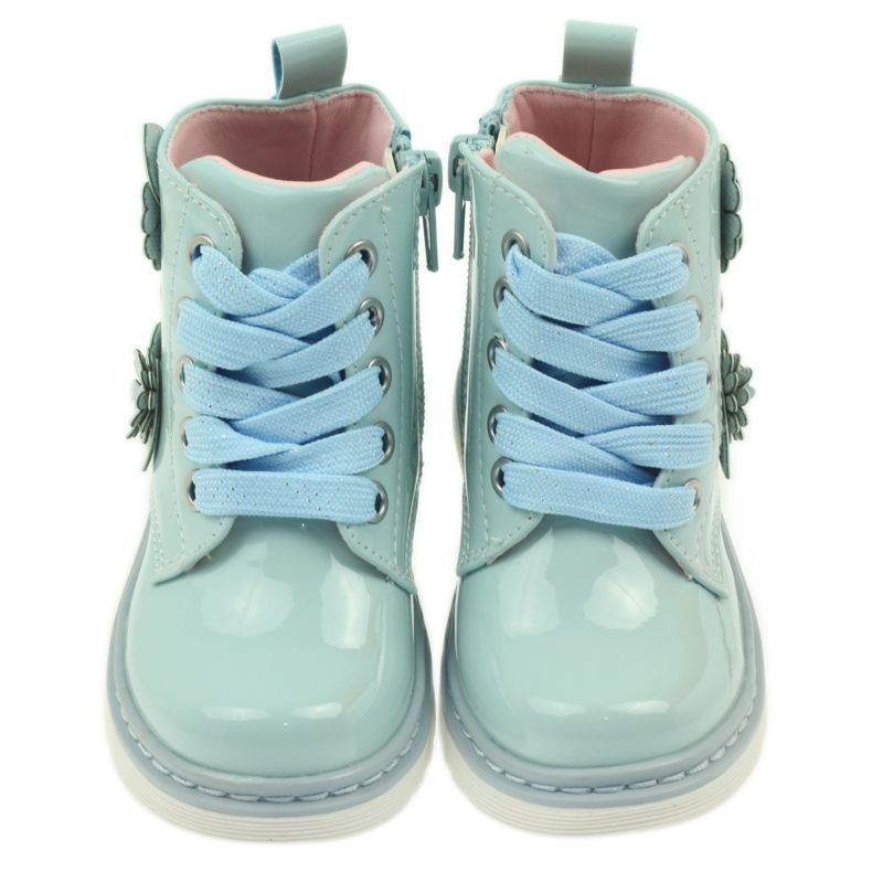 American Club Botines americanos botines calzado infantil 1424 azul 3