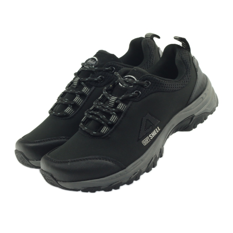 American Club Softshell impermeable deportivo americano negro 4