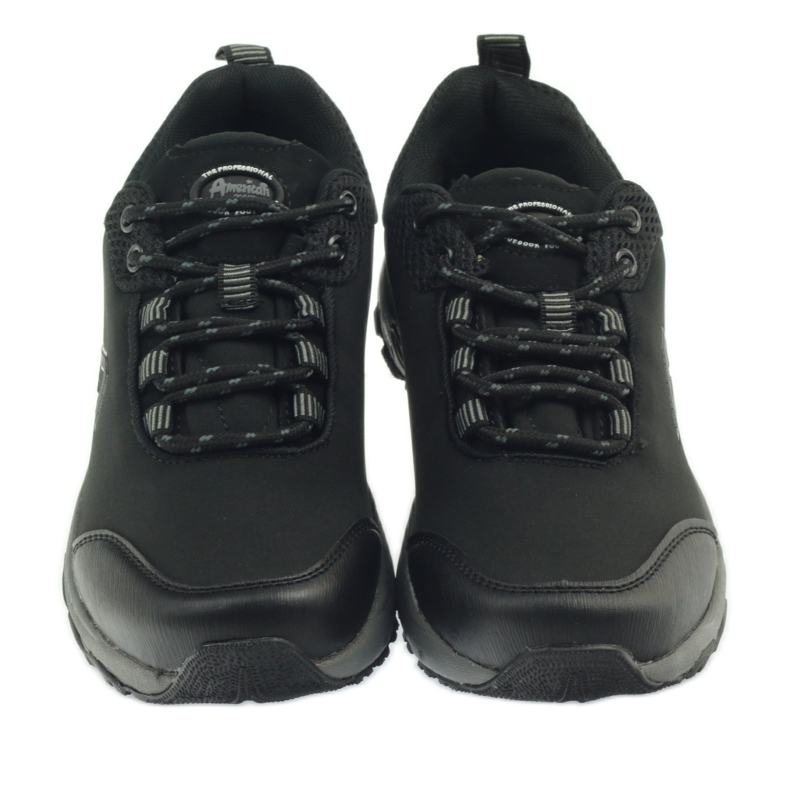 American Club Softshell impermeable deportivo americano negro 3