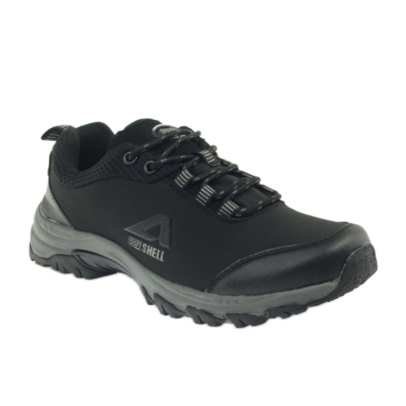 American Club Softshell impermeable deportivo americano negro 1