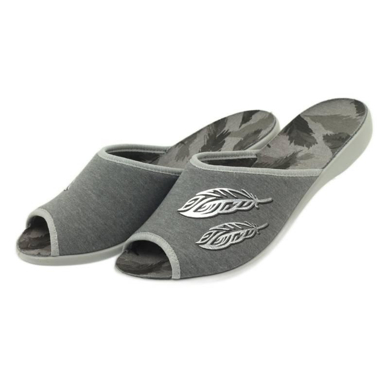 Zapatillas mujer befado zapatillas 254D096 zapatillas gris 4