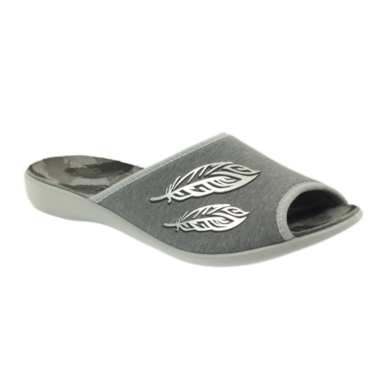 Zapatillas mujer befado zapatillas 254D096 zapatillas gris 1