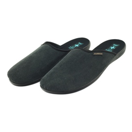 Pantuflas grises Adanex negro 3