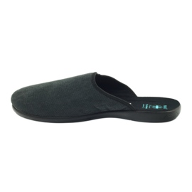 Pantuflas grises Adanex negro 2