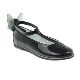 Botes bailarinas con orejas Bartek 45025 negro 1