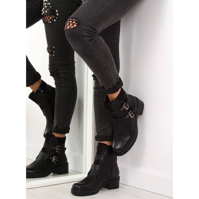 Black Botas negras de mujer 7B706 Black negro 1 Black Botas negras de mujer 7B706 Black negro 1