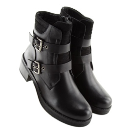 Black Botas negras de mujer 7B706 Black negro 3