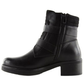 Black Botas negras de mujer 7B706 Black negro 4