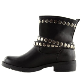 Botas militares negras A89811 Negro 2 Botas militares negras A89811 Negro 2