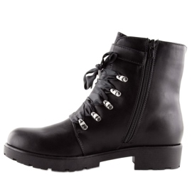 Botas negras y una cinta negra FC-H125 Negra negro 4