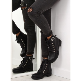 Botas negras y una cinta negra FC-H125 Negra negro 6