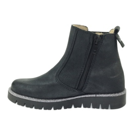 Botines niña Ren But 3316 negro gris 2