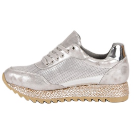 Bestelle Alpargatas con cordones gris 4