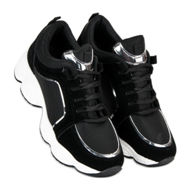 VICES Suede Sport Zapatos negro 3