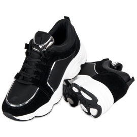 VICES Suede Sport Zapatos negro 4