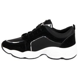 VICES Suede Sport Zapatos negro 5