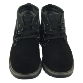 McKey Botas con cordones de ante para hombre 284 negro 3 McKey Botas con cordones de ante para hombre 284 negro 3