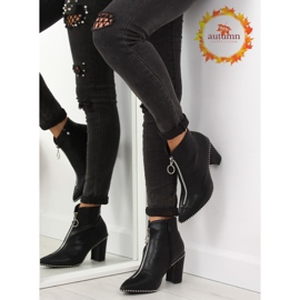 Botas negras de tacón YQ201P negro 1