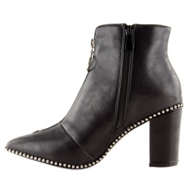 Botas negras de tacón YQ201P negro 5