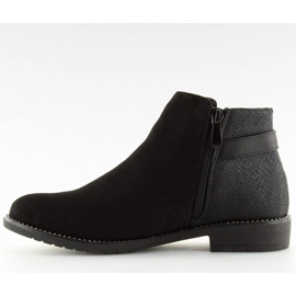 Botines Chelsea negros para mujer 3118 Negro 2