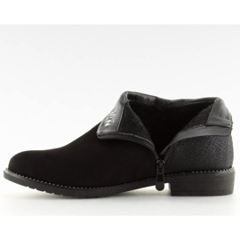 Botines Chelsea negros para mujer 3118 Negro 3